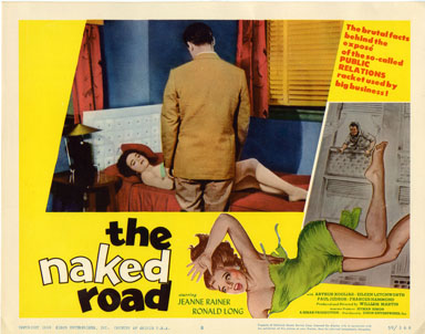 NAKED ROAD (1959) - LOBBY CARD #8 - JEANNE RAINER