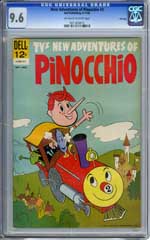 NEW ADVENTURES OF PINOCCHIO #3 CGC NM+ 9.6 OWW FILE Cpy