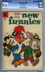 NEW FUNNIES #258 (1958) CGC NM+ 9.6 OW Pages FILE COPY