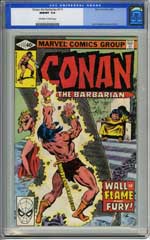 CONAN THE BARBARIAN #111 (1980) CGC NM/MT 9.8 OWW Pages