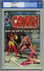 CONAN THE BARBARIAN #120 (1981) CGC NM/MT 9.8 OWW Pages