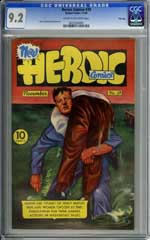 HEROIC COMICS #39 (1946) CGC NM- 9.2 COW Pgs FILE COPY