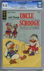 UNCLE SCROOGE #55 (1965) CGC NM 9.4  OFF-WHITE Pages