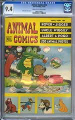 ANIMAL COMICS #26 (1947) CGC NM 9.4 COW Pgs WALT KELLY