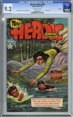 HEROIC COMICS #90 (1954) CGC NM- 9.2 OW Pgs - FILE COPY