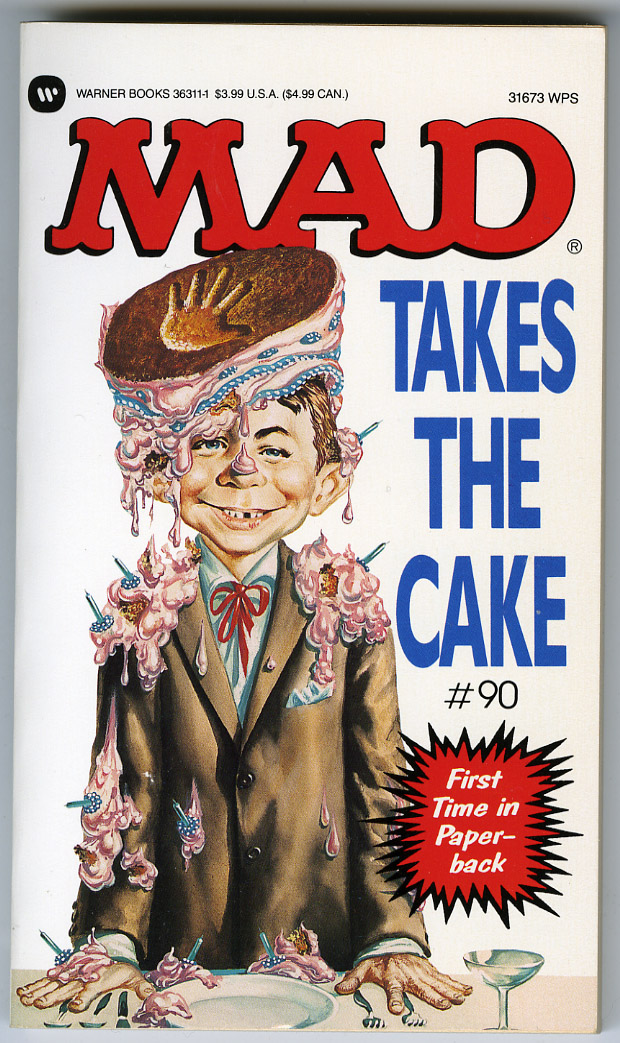 MAD TAKES THE CAKE - 1st WARNER Print ANNIE GAINES Copy