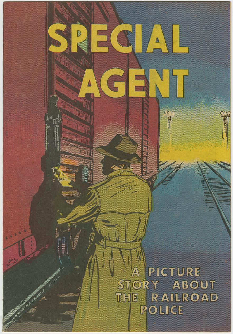 SPECIAL AGENT Giveaway (1959) Story of RAILROAD POLICE