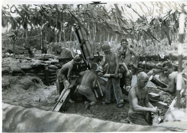 AP NEWS PHOTO: U.S. MARINES IN THE PACIFIC (WWII) 1944