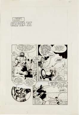 ARTHUR SUYDAM - CHOLLY AND FLYTRAP #2 PAGE 21 ORIG ART