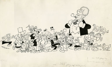 BILL YATES - PROFESSOR PHUMBLE SPECIALTY ILLO ORIG ART