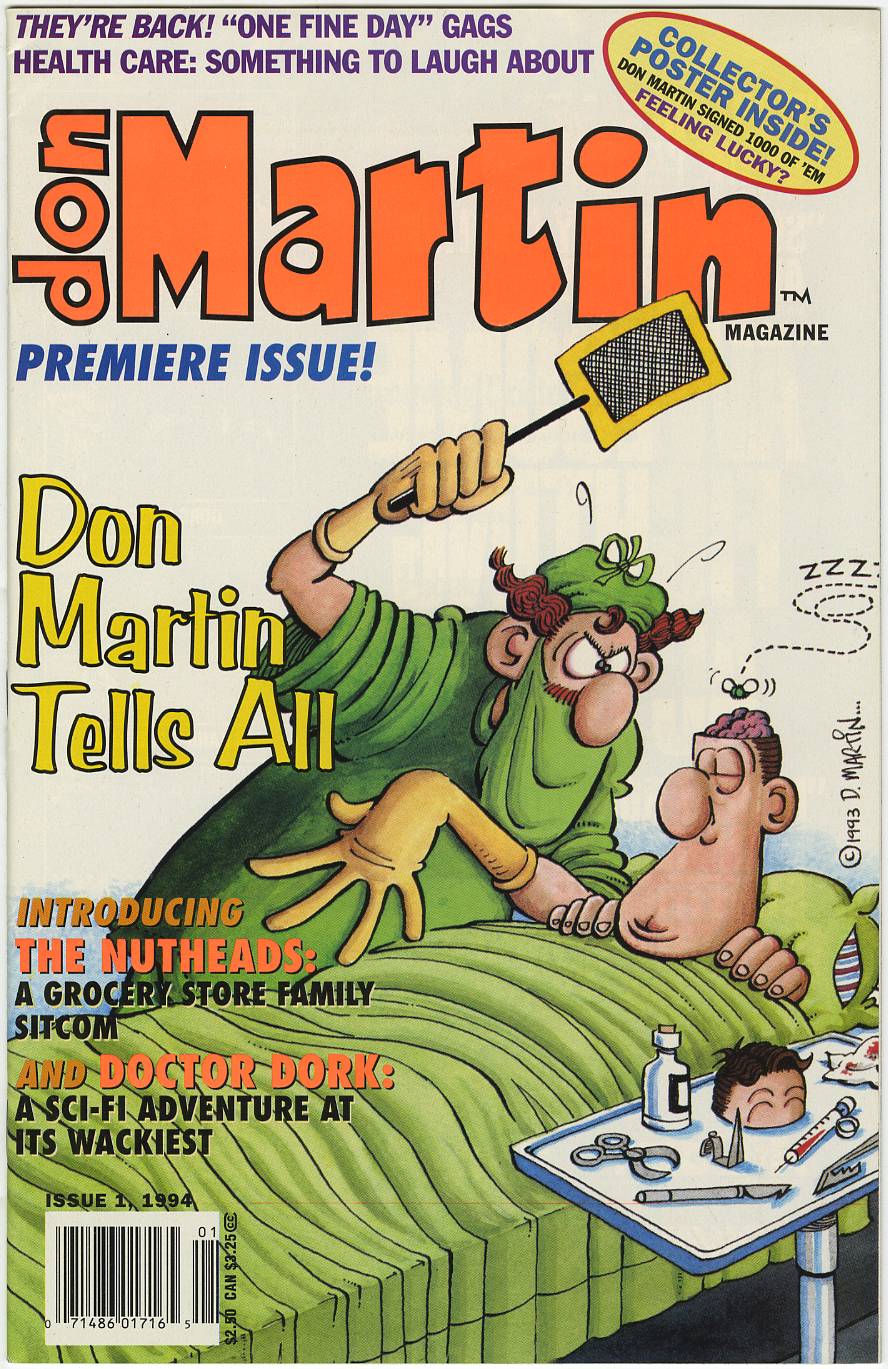 DON MARTIN Magazine #1 thru 3 - Hard to Find HIGH GRADE