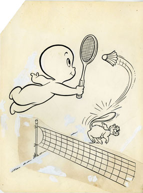 WARREN KREMER -FRIENDLY GHOST CASPER #69 COVER ORIG ART