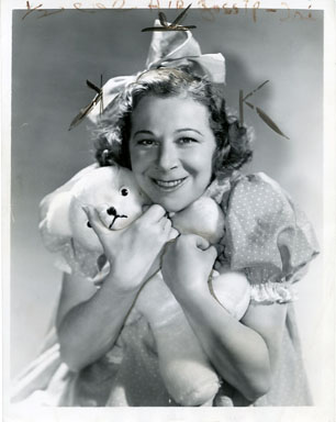 FANNIE BRICE - VINTAGE PORTRAIT STILL 1946 BABY SNOOKS