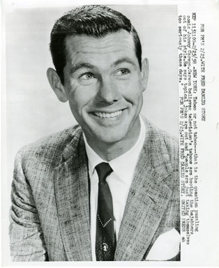 JOHNNY CARSON - PRE-TONIGHT SHOW VINTAGE STILL (1958)