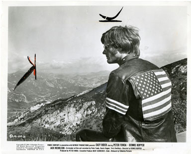 PETER FONDA/EASY RIDER -VINTAGE STILL 1969 CAPT AMERICA