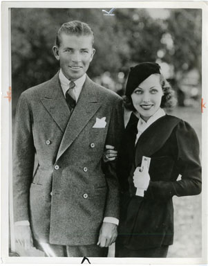 BRUCE CABOT / ADRIENNE AMES - VINTAGE PUB. STILL (1934)