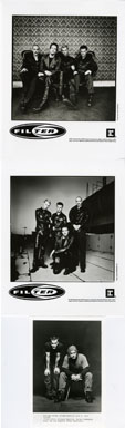 FILTER (ALT ROCK BAND) - 3 VINTAGE STILLS / SHORT BUS