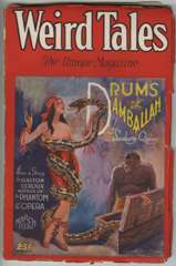 WEIRD TALES Vol 15 #3 Mar 1930 NUDITY cover Seabury QUINN