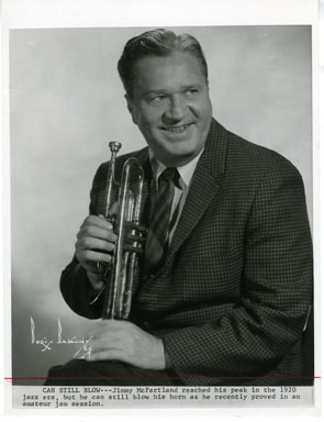 JIMMY McPARTLAND (CORNETIST) 1966 VINTAGE STILL CHICAGO