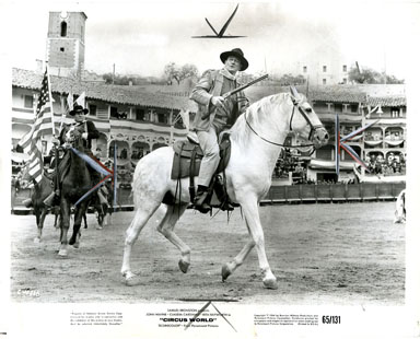 JOHN WAYNE - VINTAGE STILL (1965) CIRCUS WORLD