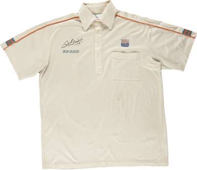 MIAMI DOLPHINS - BOB GRIESE SIGNED ALUMNI POLO SHIRT