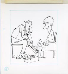 PAUL COKER JR. - MAD #269 YUPPIE: DRESSING ORIGINAL ART