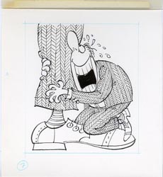 PAUL COKER JR - MAD #269 YUPPIE IDOLS/ROLE MODELS ART