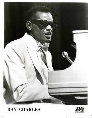 RAY CHARLES (MUSIC LEGEND) - VINTAGE STILL 1980s