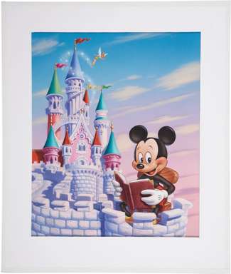 RICK BROWN - MICKEY MOUSE PROMO POSTER ORIG ART DISNEY