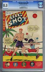 BIG SHOT COMICS #68 (1946) CGC VF+ 8.5 - DIXIE DUGAN