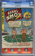 BIG SHOT COMICS #75 (1947) CGC FN/VF 7.0 - SPARKY WATTS