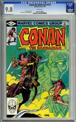 CONAN THE BARBARIAN #133 (1982) CGC NM/MT 9.8 WHT Pages