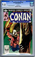 CONAN THE BARBARIAN #135 (1982) CGC NM/MT 9.8 WHT Pages