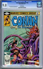 CONAN THE BARBARIAN #136 (1982) CGC NM/MT 9.8 WHT Pages