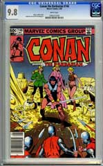 CONAN THE BARBARIAN #146 (1983) CGC NM/MT 9.8 WHT Pages