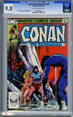 CONAN THE BARBARIAN #149 (1983) CGC NM/MT 9.8 OWW Pages