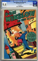 DON WINSLOW OF THE NAVY #63CGC NM 9.4 OW Pg CROWEY Copy