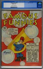 FAMOUS FUNNIES #69 (1940) CGC VG/FN 5.0 COW Pages