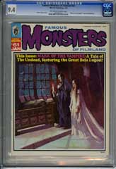 FAMOUS MONSTERS OF FILMLAND #61 (1970) CGC NM 9.4 OWW