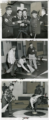NEWS PHOTO: THE DETROIT CURLING CLUB (1957)