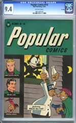 POPULAR COMICS #118 (1945) CGC NM 9.4 OW Pg - HIGHEST!