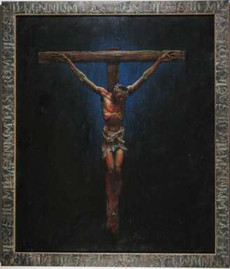 SIMON BISLEY - Large CRUCIFIXION - Illustrations From the BIBLE