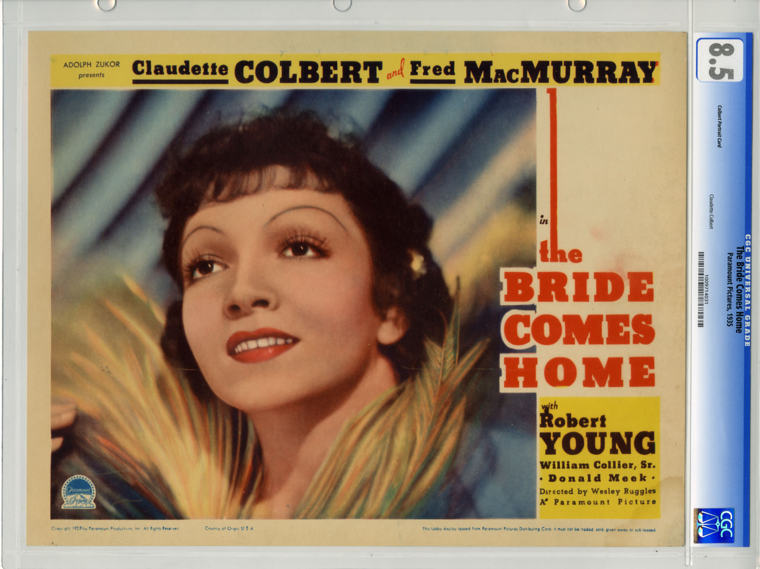 ... 1935) CGC LOBBY CARD SET OF...