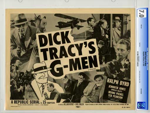 THE FLYING IRISHMAN (1939) CGC CARD NM+ 9.6 TITLE CARD