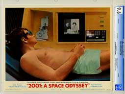 2001: A SPACE ODESSEY (1968) CGC LOBBY CARD SET OF 8