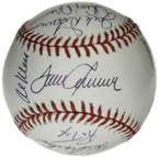 1969 NY METS TEAM SIGNED REUNION BASEBALL - TOM SEAVER