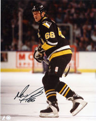 MARIO LEMIEUX SIGNED COLOR PHOTO Hockey