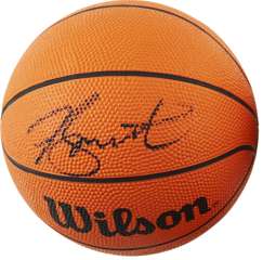 DAMON STOUDAMIRE - SIGNED OFFIC. WILSON MINI-BASKETBALL