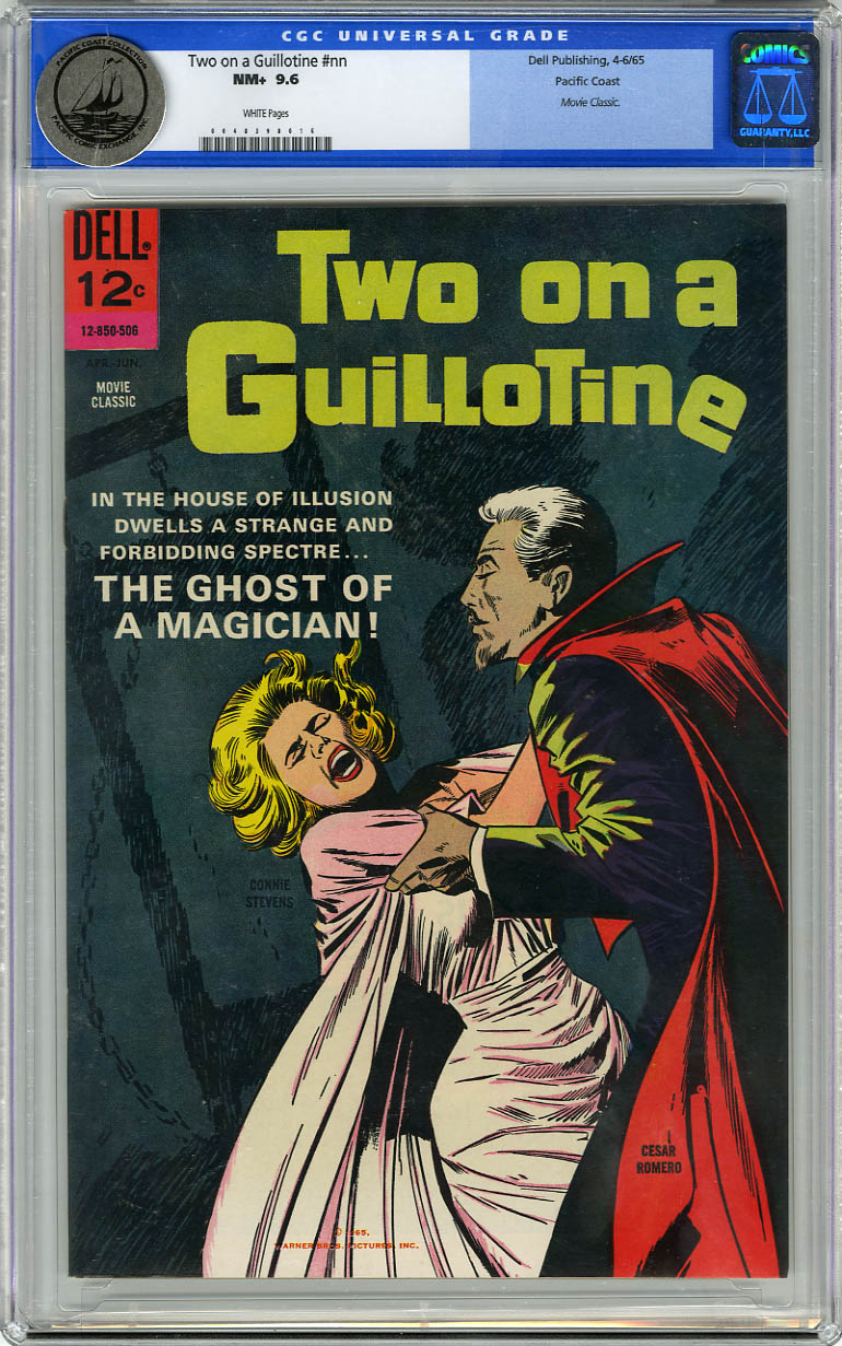 TWO ON A GUILLOTINE #nn CGC NM+9.6 WHT pg PACIFIC COAST