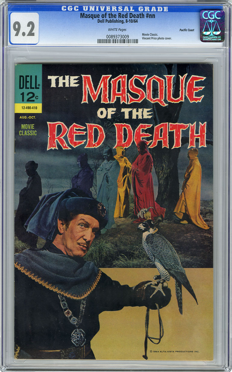 MASQUE OF THE RED DEATH #nn CGC NM-9.2  PACIFIC COAST